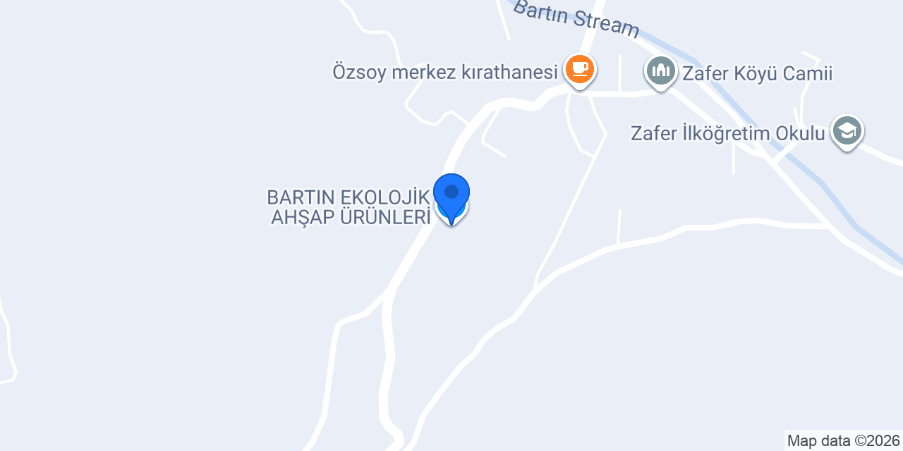 BARTIN EKOLOJİK AHŞAP ÜRÜNLERİ konumu