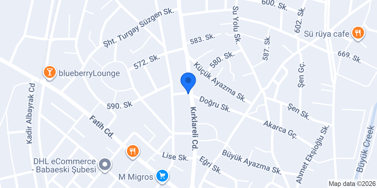 Bilen Veteriner Kiniği konumu