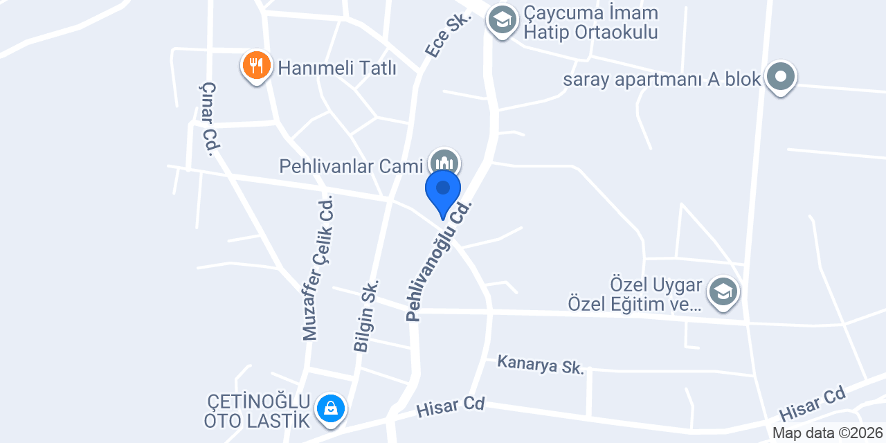 Beton İş Yapı Market konumu