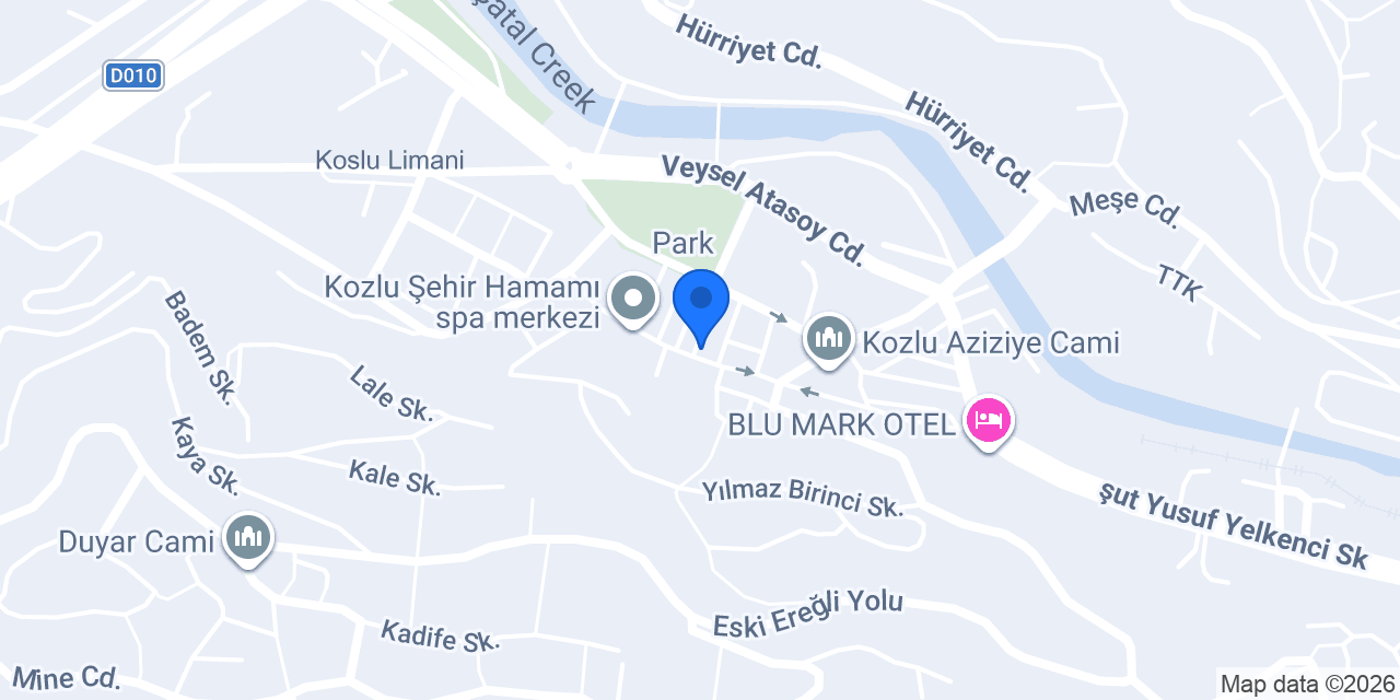 Kozlu Polis Merkezi Amirliği konumu