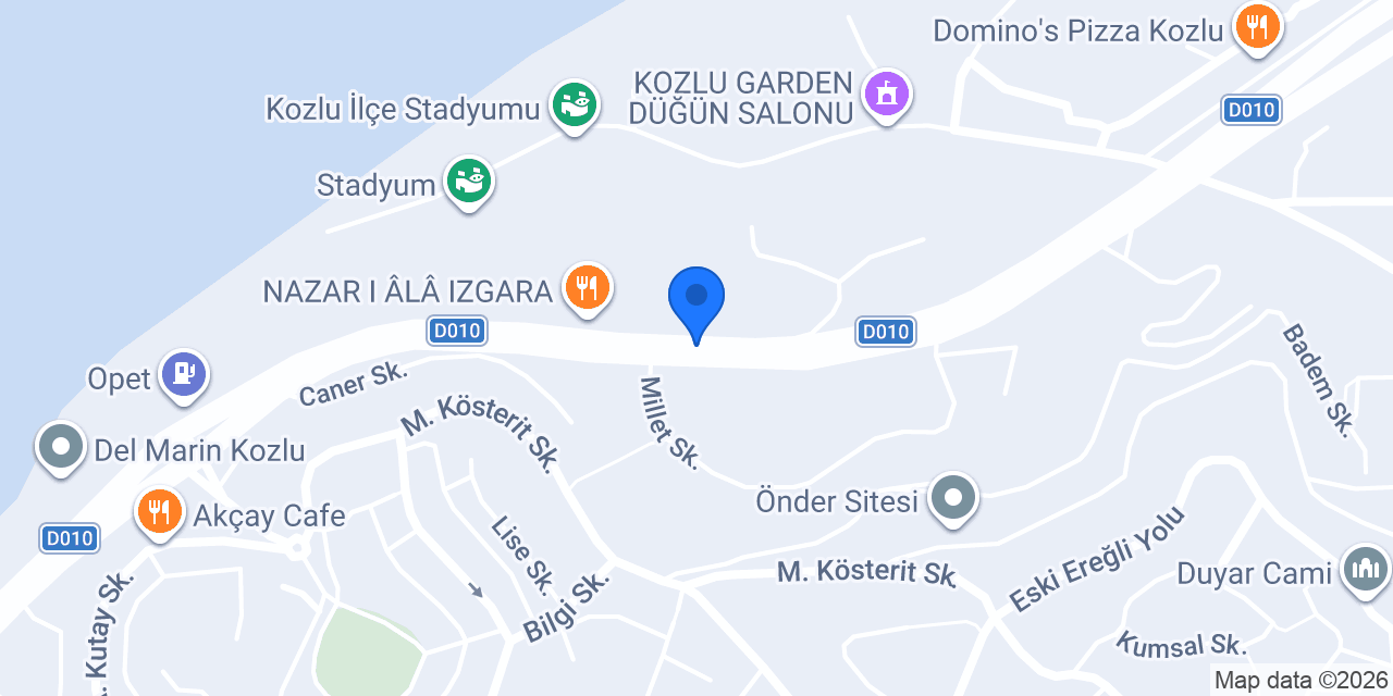 BİLGİN TİCARET konumu