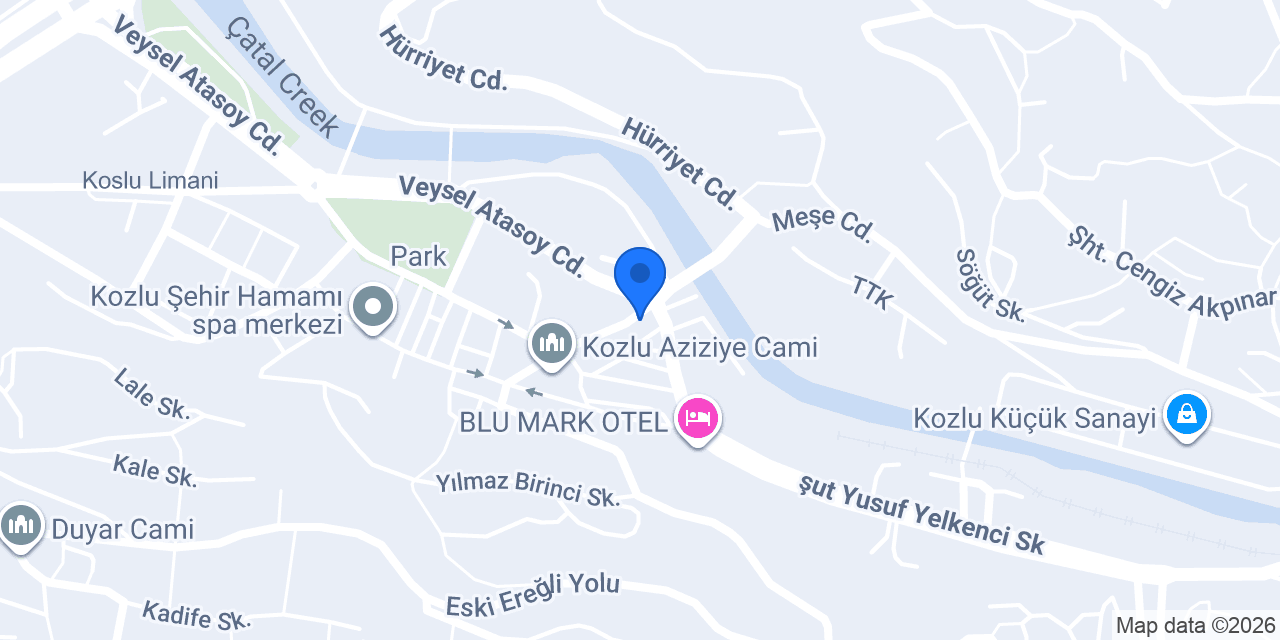 Billur Eczanesi konumu
