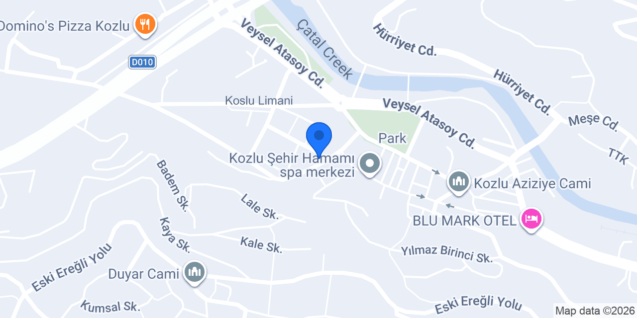 İşler Kitabevi Kozlu konumu
