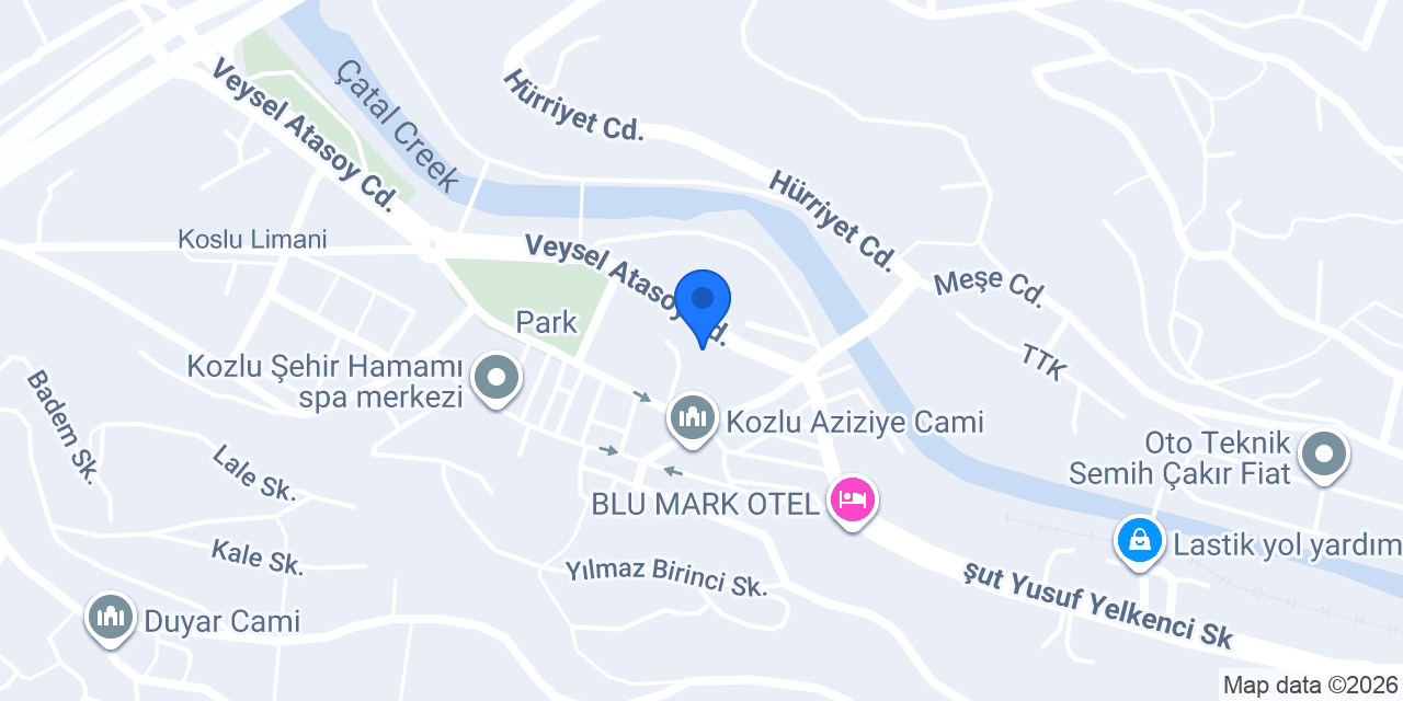 Teras restaurant konumu