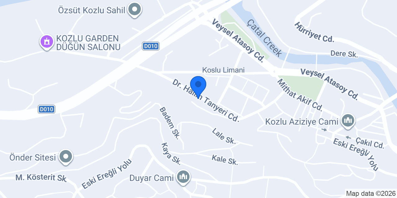 KANBEROĞLU İNŞAAT konumu