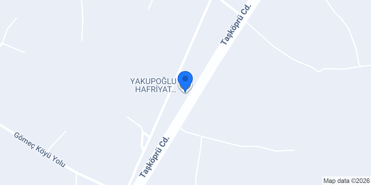 YAKUPOĞLU HAFRİYAT KASTAMONU konumu