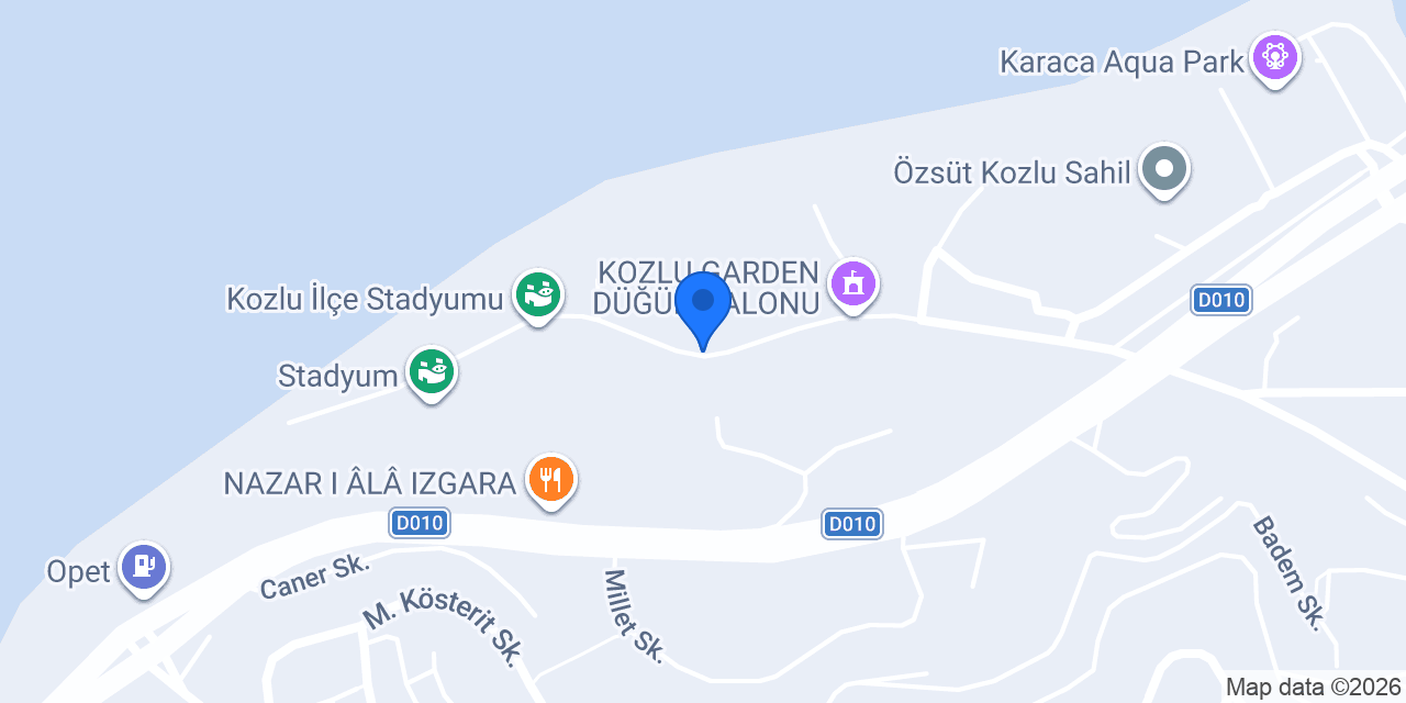 Berk Wedding Hall konumu