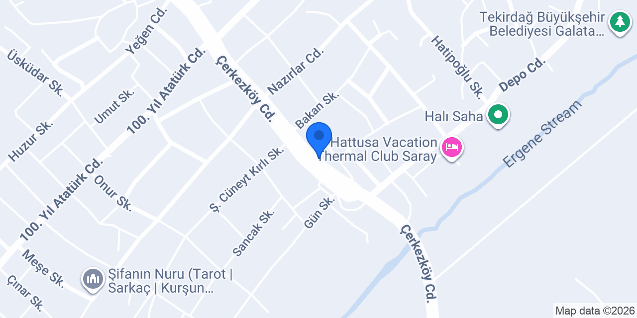 MERİÇ ERDAĞ konumu