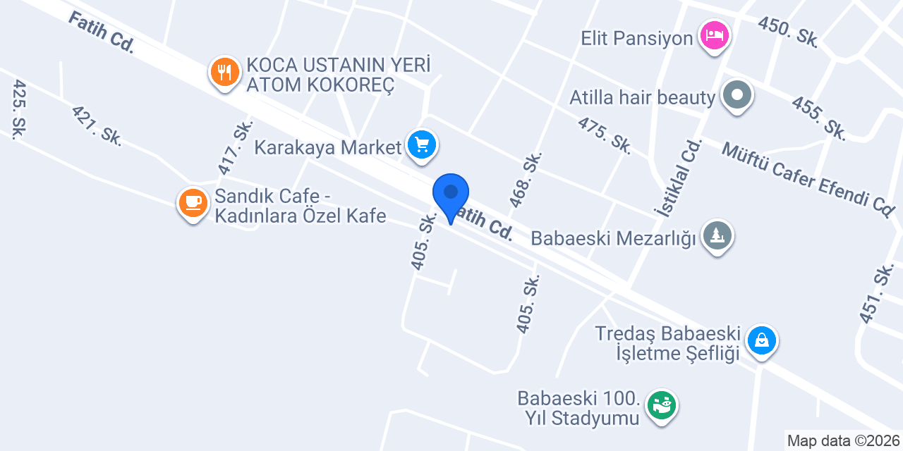 Balkancı Reklam Ajansı konumu