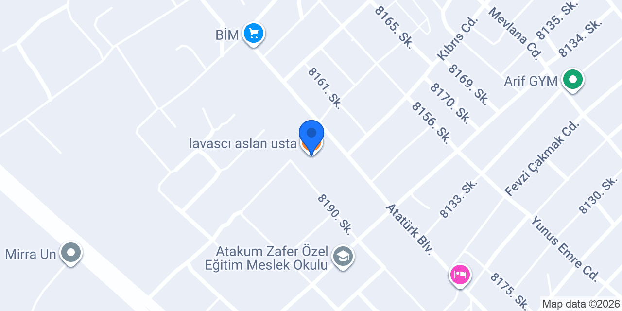 lavascı aslan usta konumu