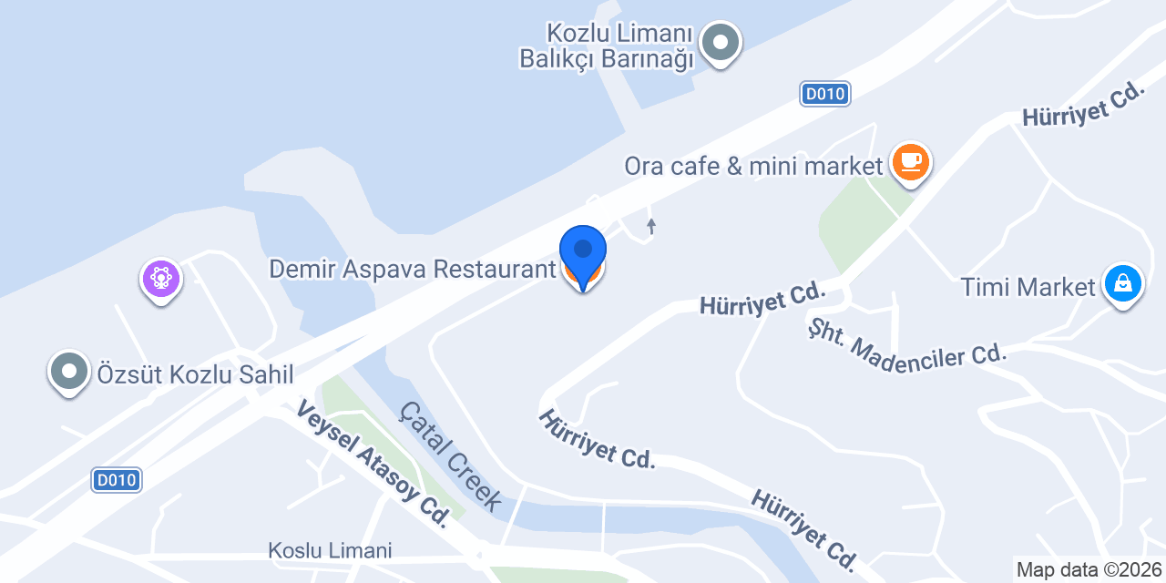 Demir Aspava Restaurant konumu