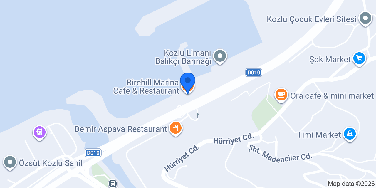 Birchill Marina Cafe & Restaurant konumu