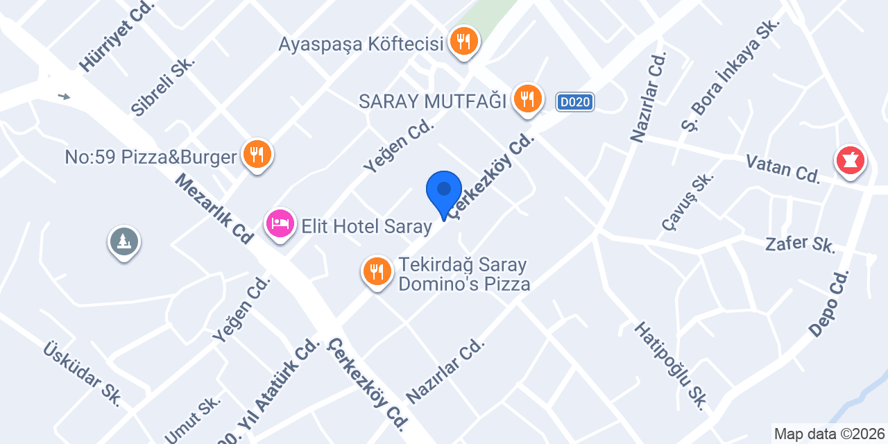 Saray Balıkçısı konumu