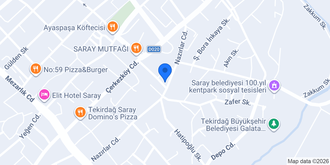Saray Fit konumu