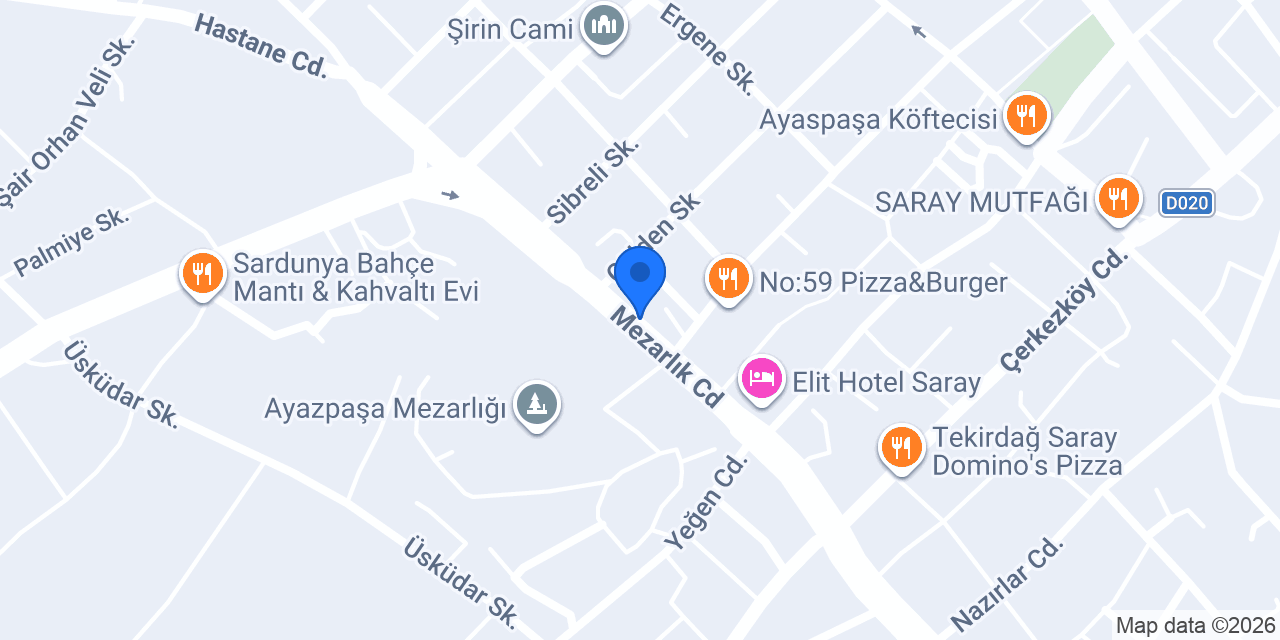 OSMANOĞLU YATIRIM İNŞAAT konumu