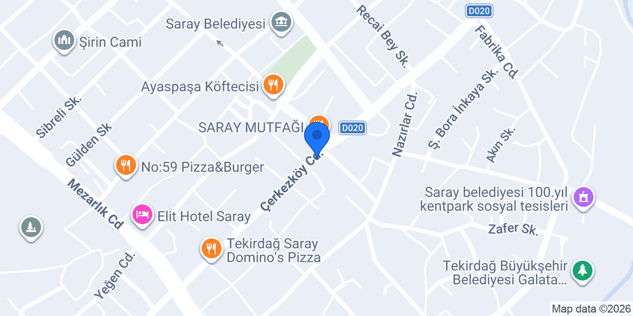 TATLIOĞLU DONDURMA konumu