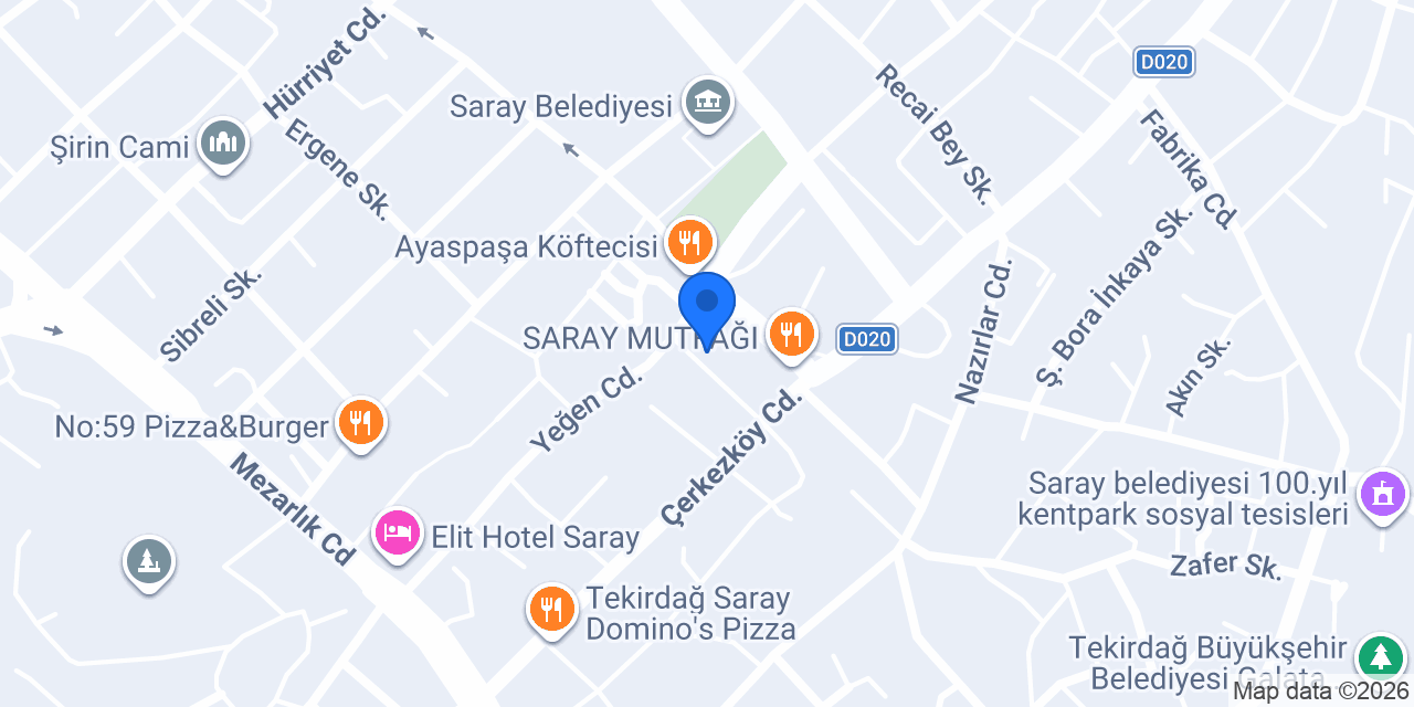 BAVUŞ EMLAK konumu