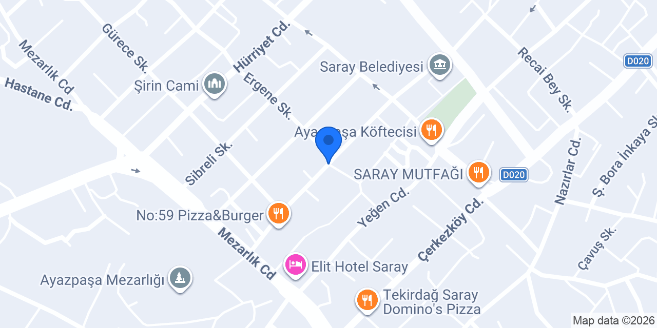 Köylüm Petshop konumu