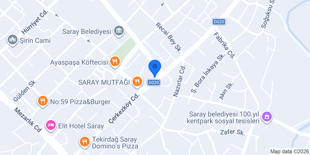 Şanlıurfa İskender Kebapçısı konumu