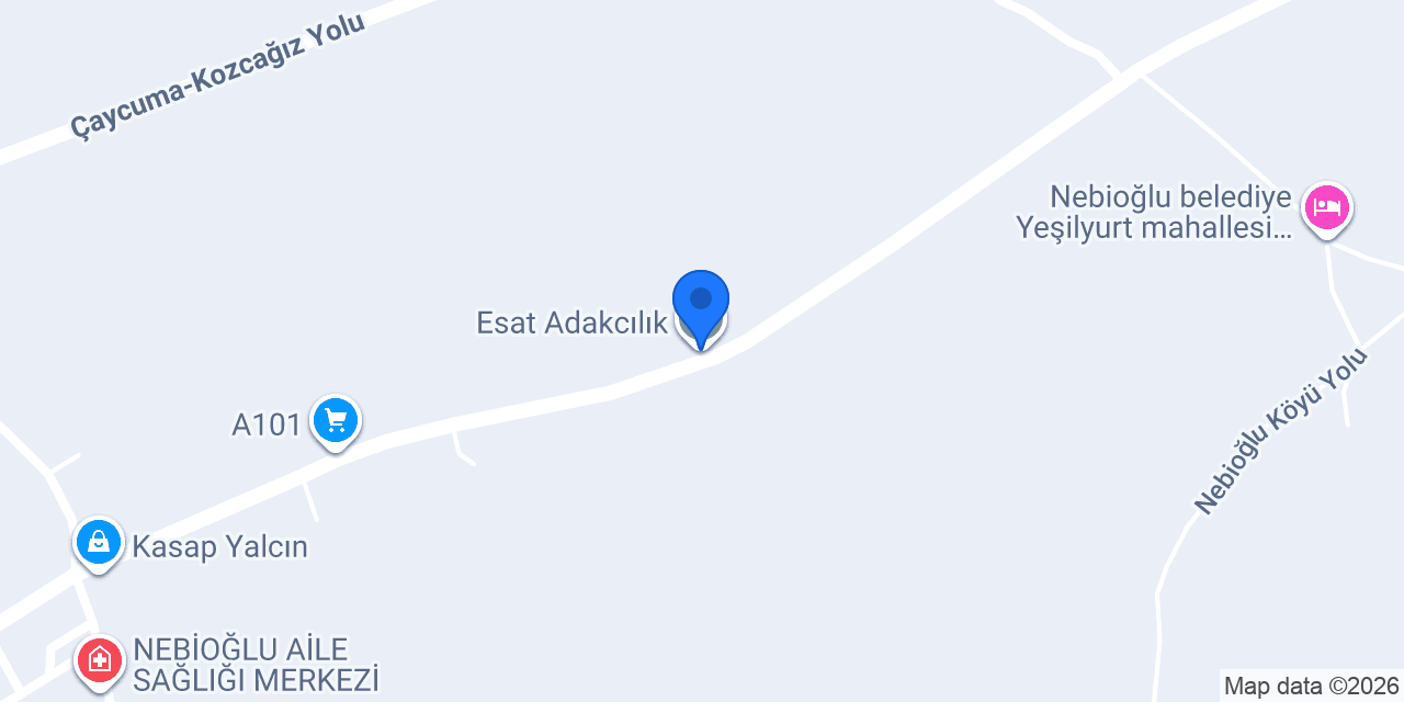 Esat Adakcılık konumu
