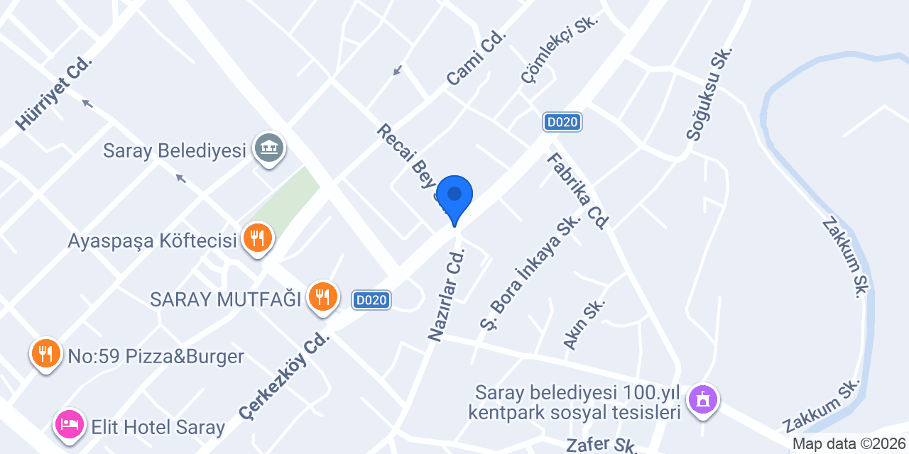 Trakya Çağırı Yapı konumu