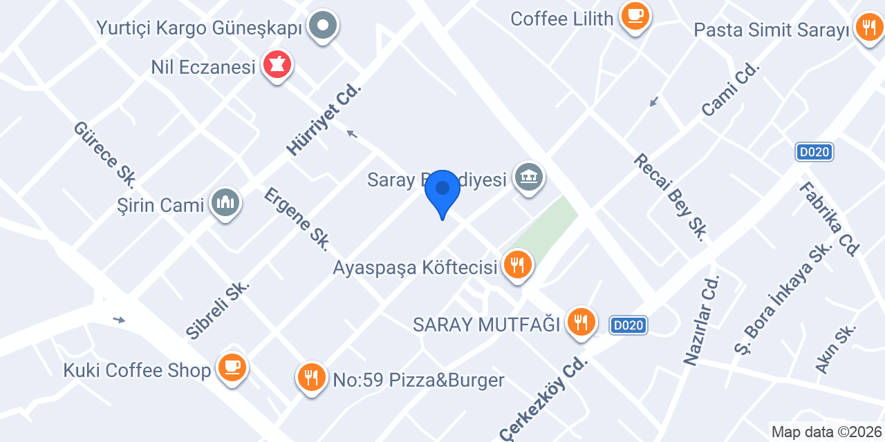İŞLER KİTABEVLERİ SARAY ŞUBE konumu