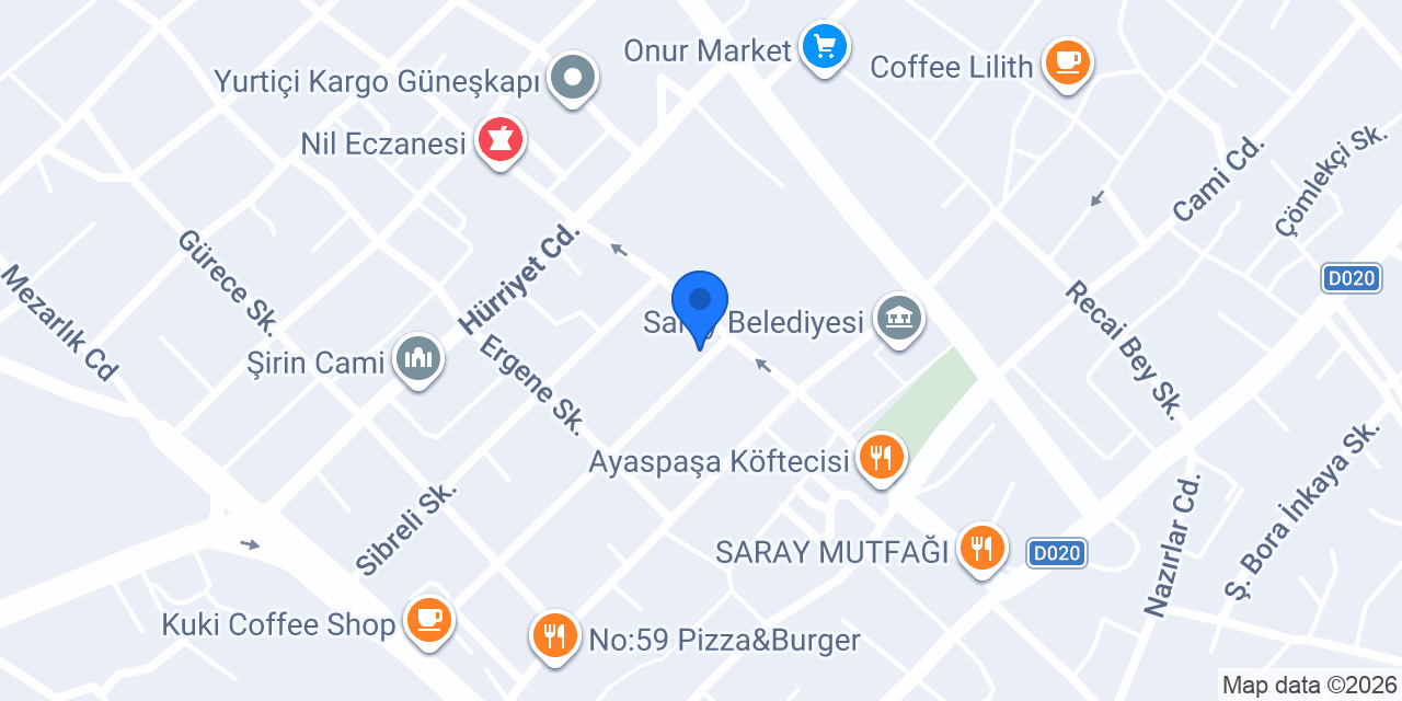 Butik Sırma konumu