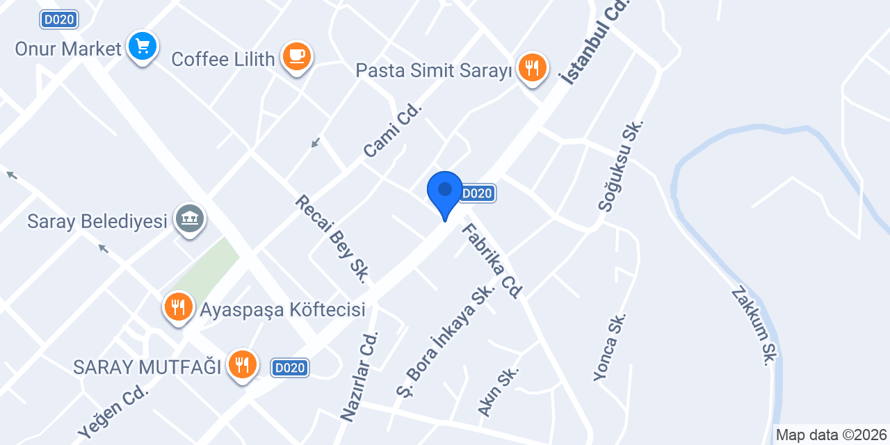 Oses Çiğ Köfte konumu