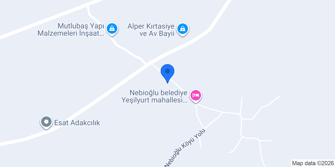 Nebioğlu Ortaokulu konumu