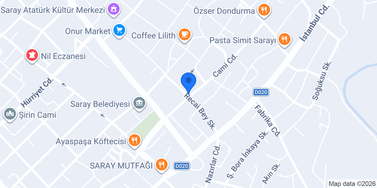 ACIKTIM DÖNER EMİN USTA SARAY konumu