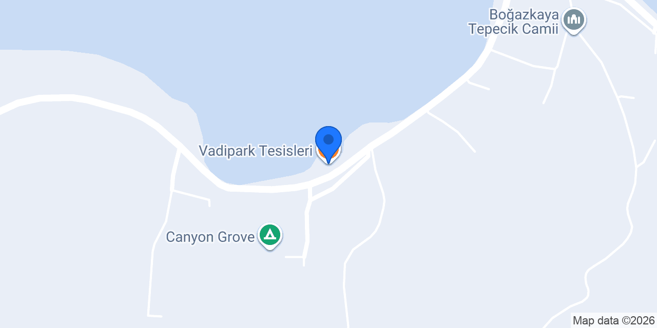 Vadipark Tesisleri konumu