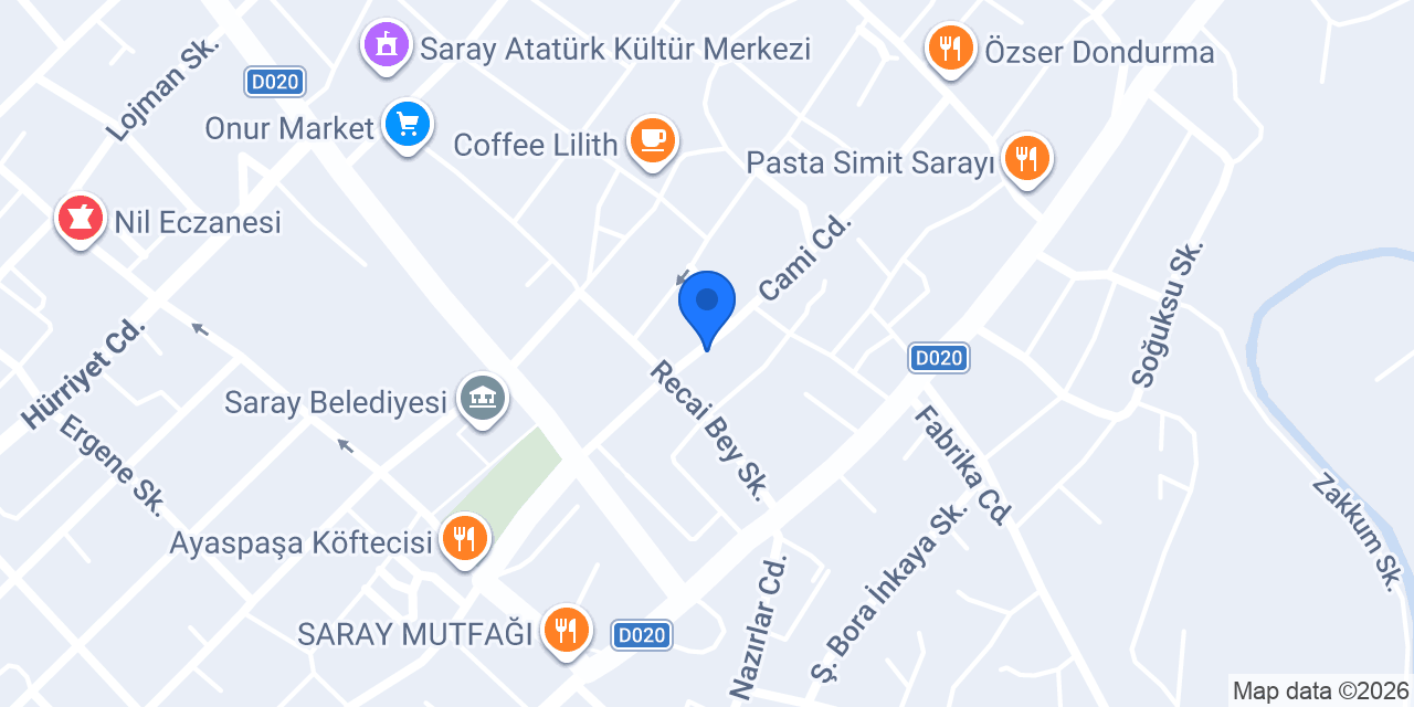 Saloon Burak Bayan Kuaförü konumu