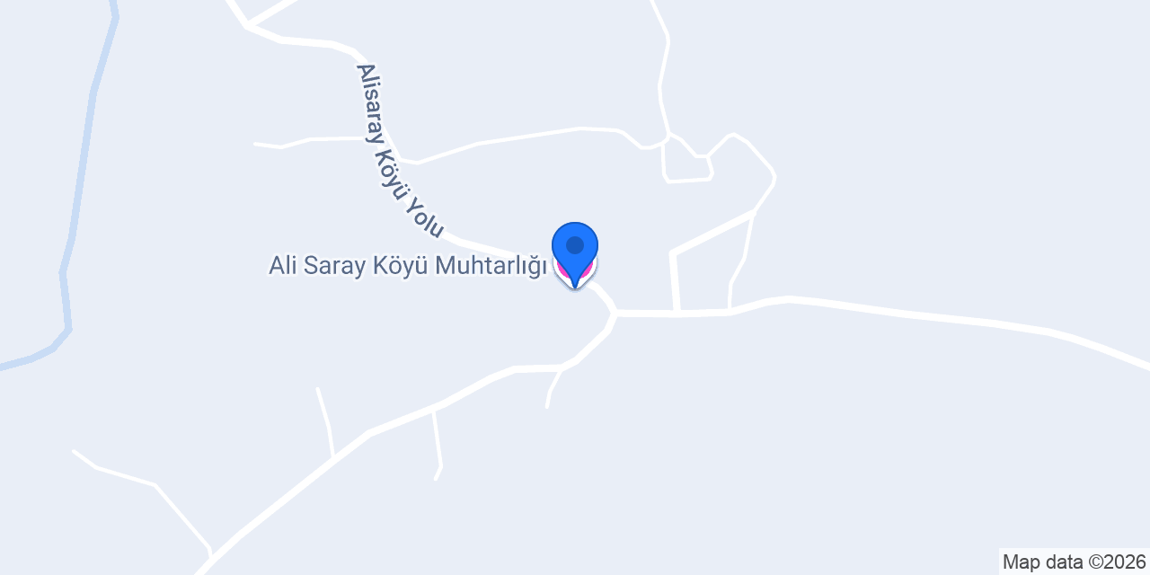 Ali Saray Köyü Muhtarlığı konumu