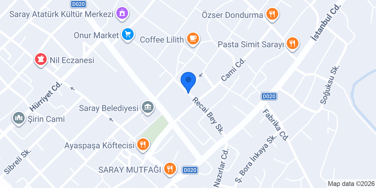 SARAY M.Y ANAHTAR ÇİLİNGİR HİZMETLERİ konumu