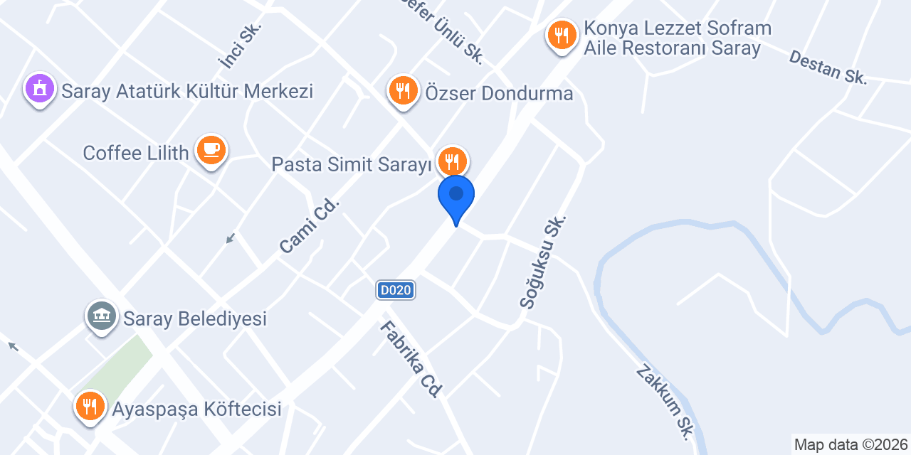 SARAY FLO ANAHTAR ÇİLİNGİR konumu