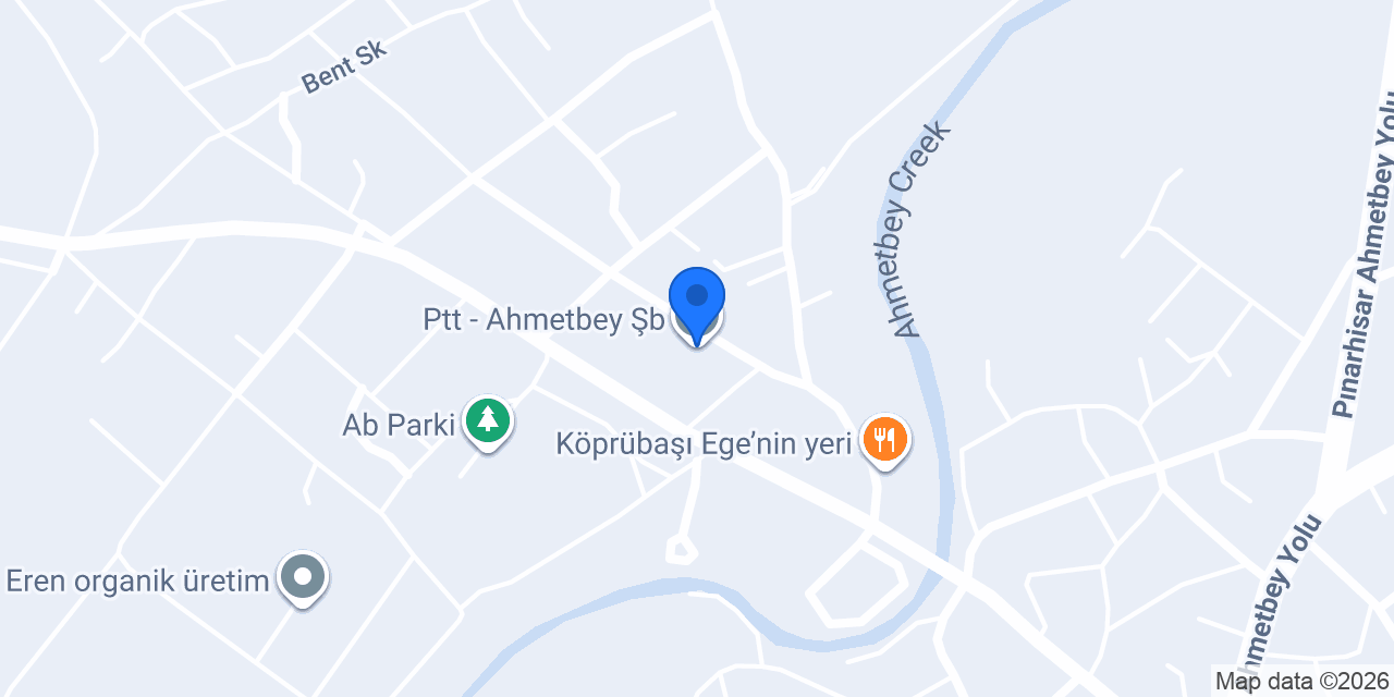 Ptt - Ahmetbey Şb. konumu