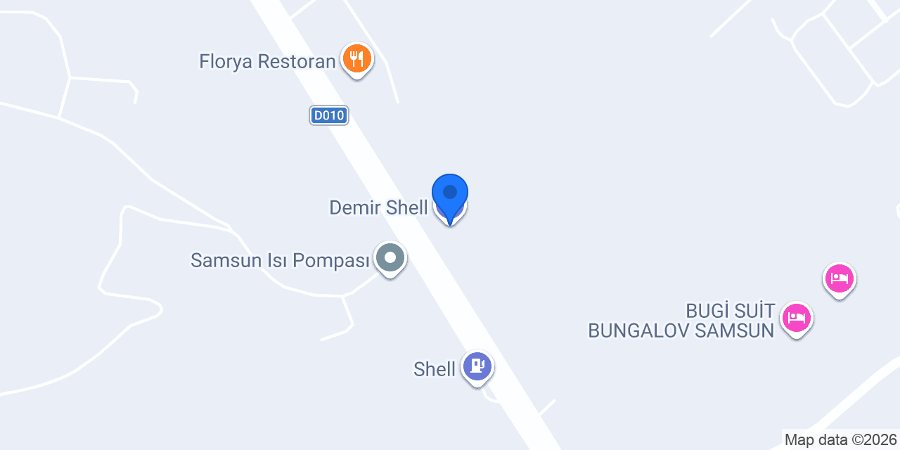 Demir Shell konumu