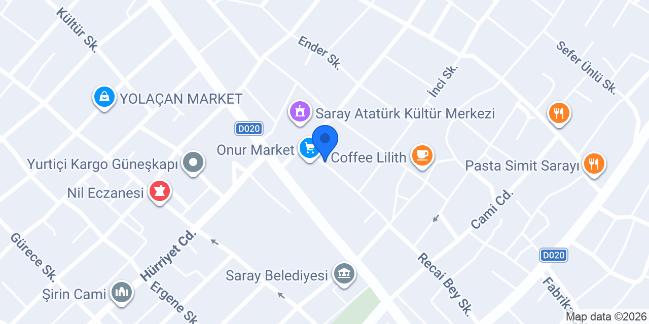 Trakya Saray Sürücü Kursu konumu