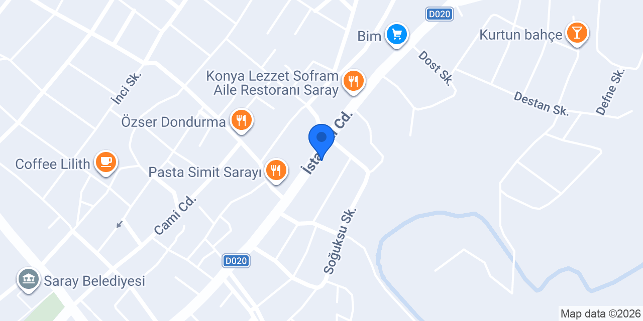 Çınar Kuruyemiş konumu