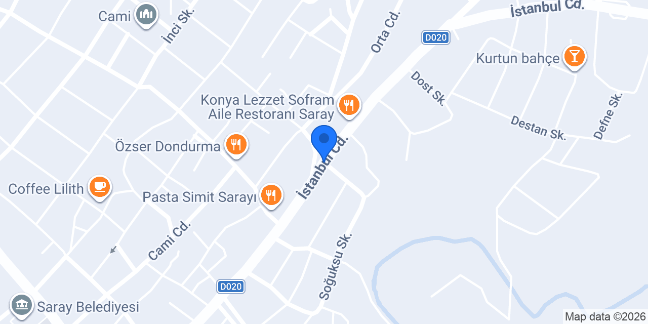SARAY VETERİNERLİK HİZMETLERİ konumu