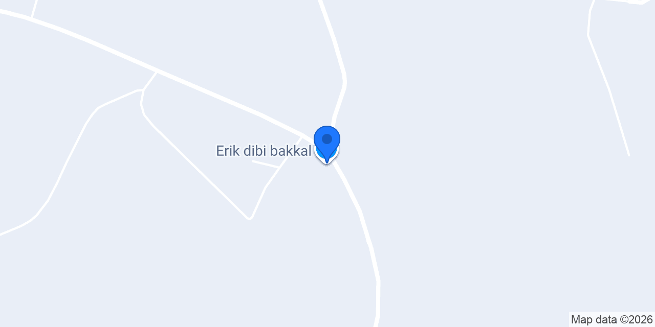 Erik dibi bakkal konumu