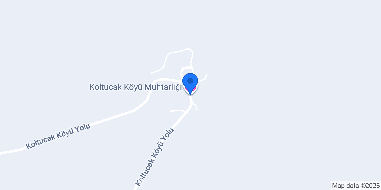 Koltucak Köyü Muhtarlığı konumu