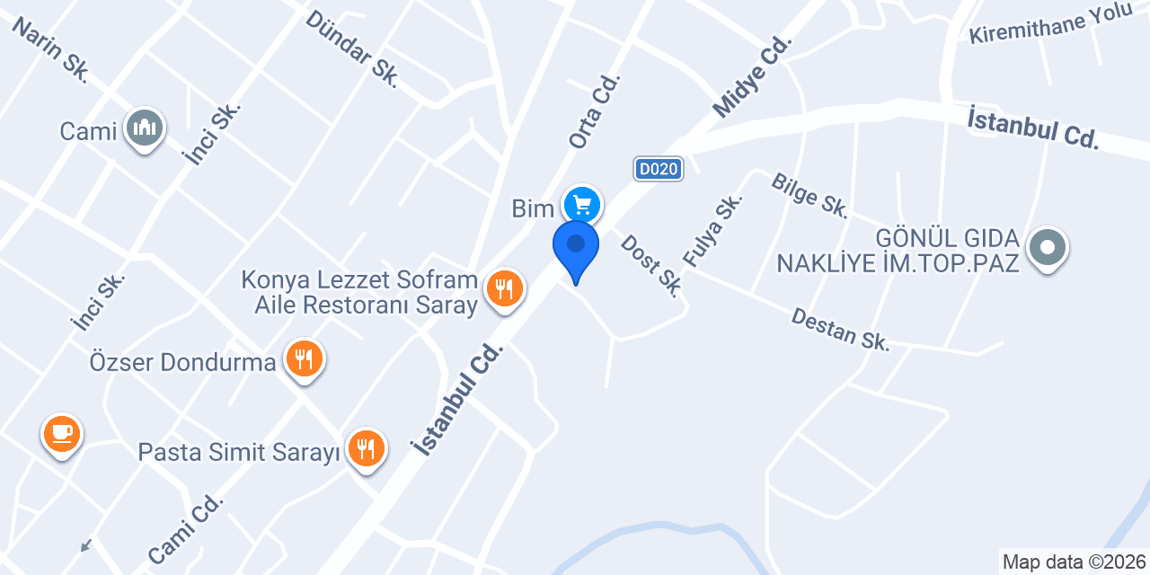 tunalar mobilya konumu