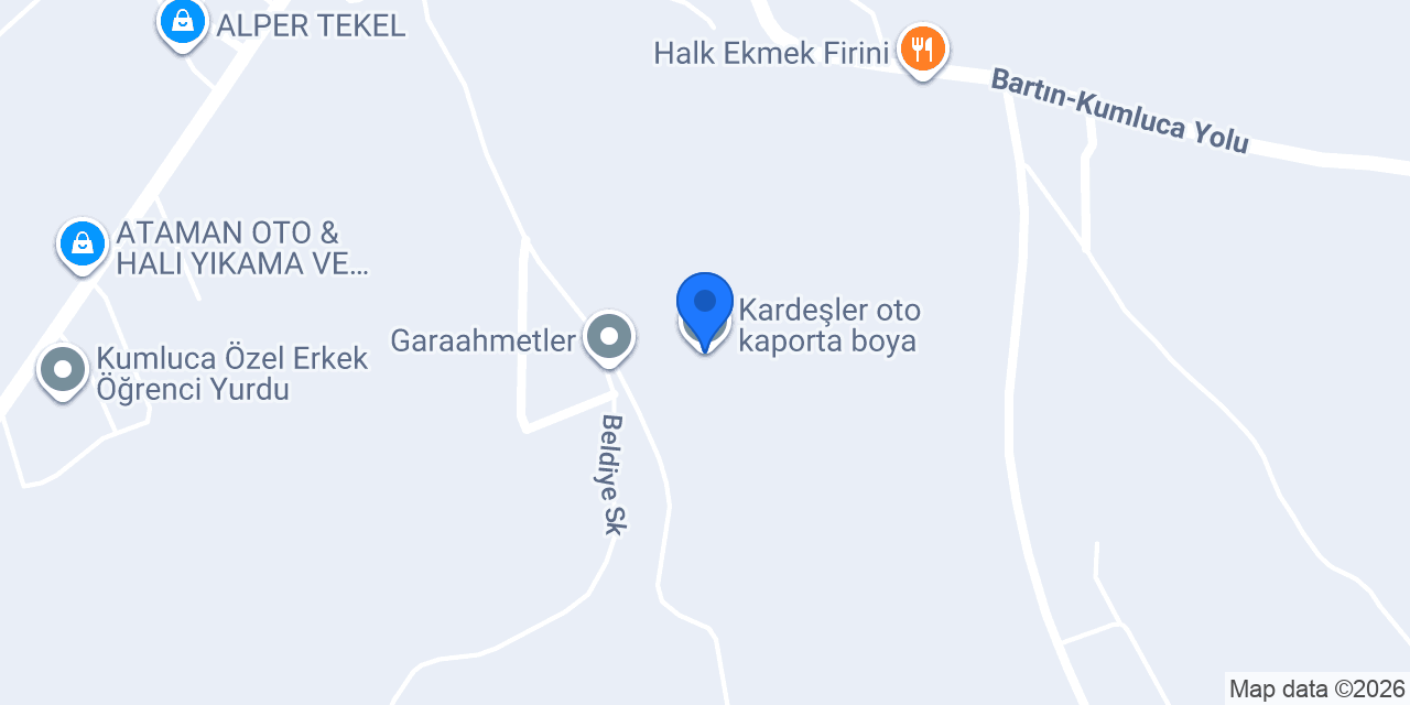 Kardeşler oto kaporta boya konumu