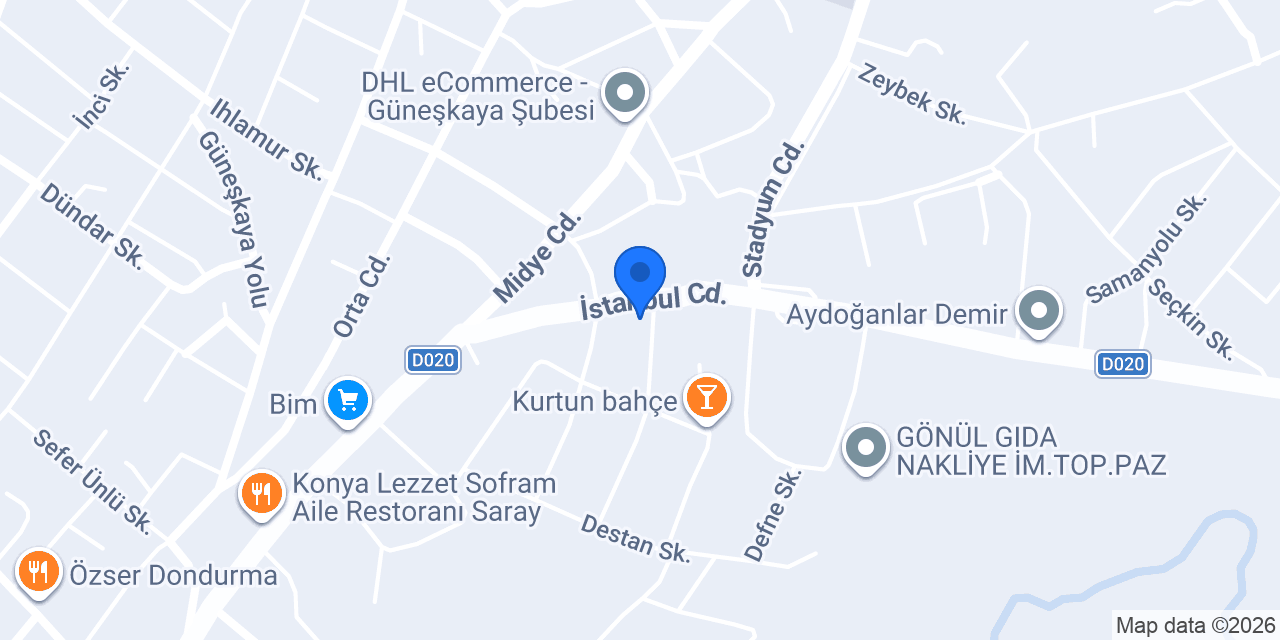 Mehmet Oto Lastik konumu