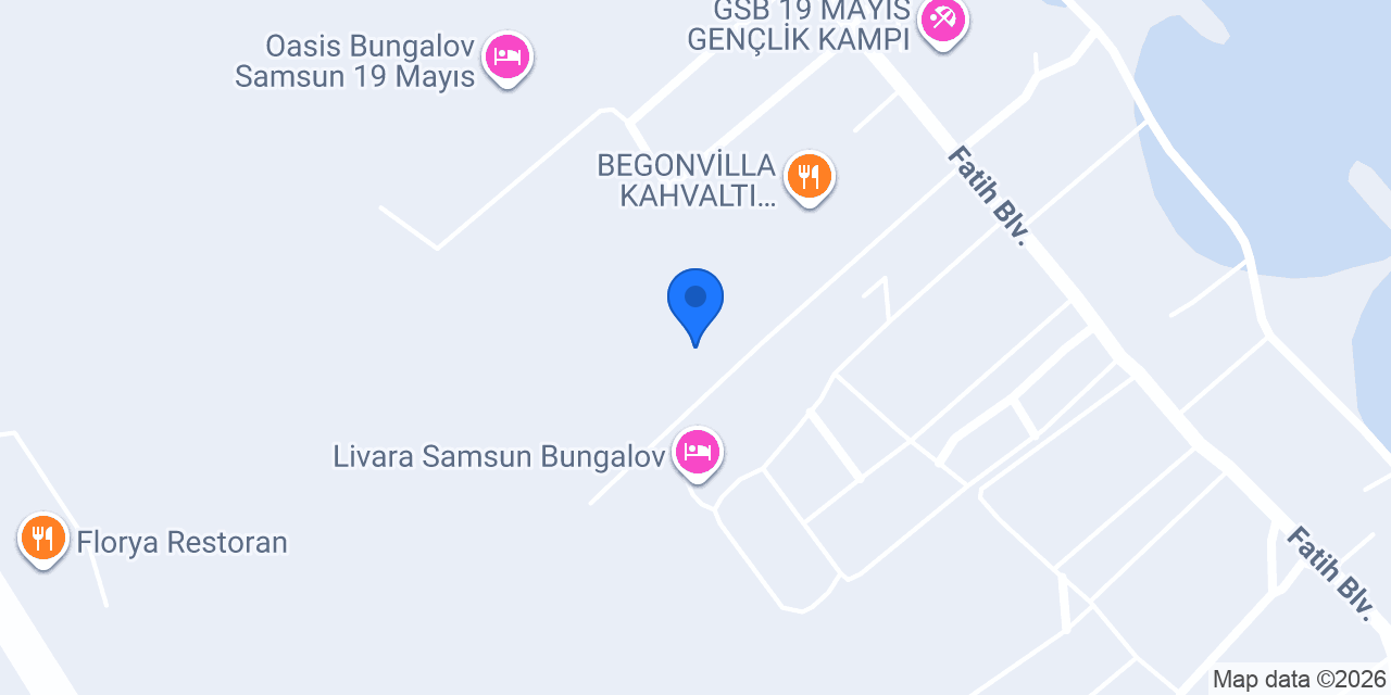 Villa Vista Samsun konumu