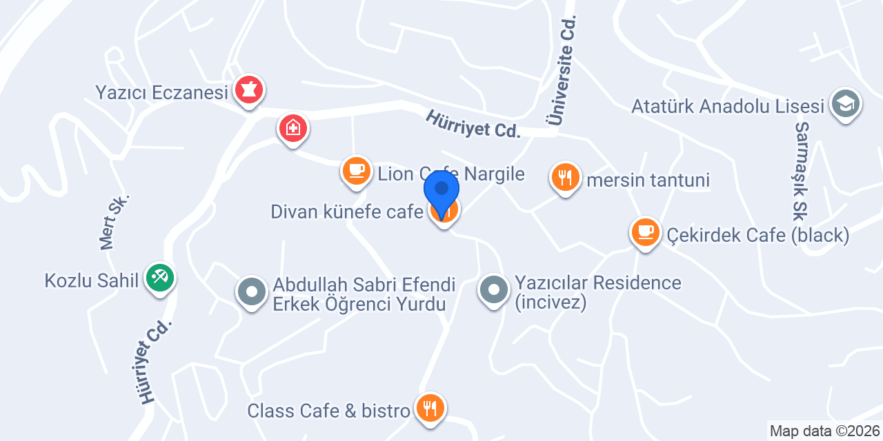 Yaman Cafe konumu