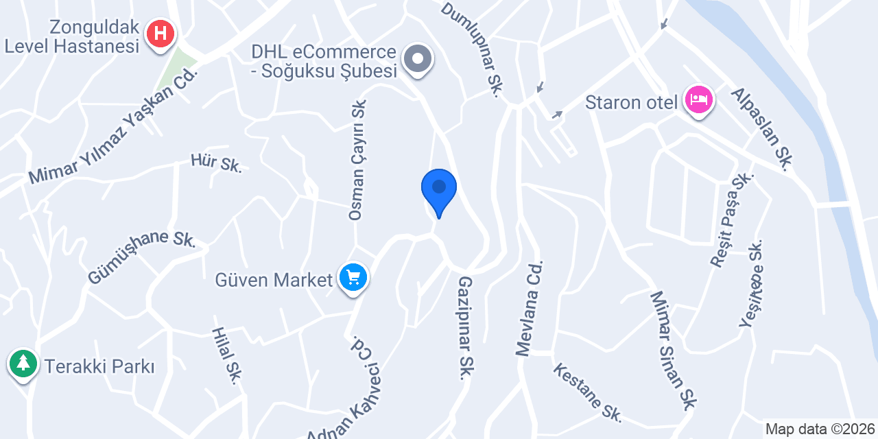 Şok-zonguldak Şubesi konumu