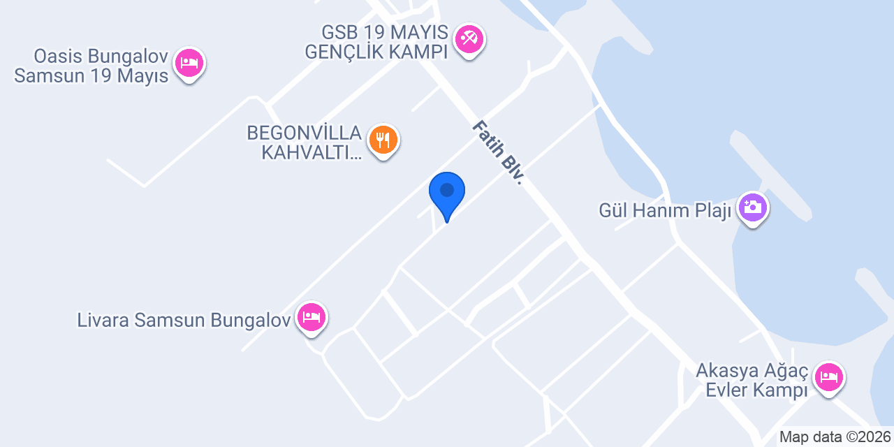 Samlife Bungalov konumu