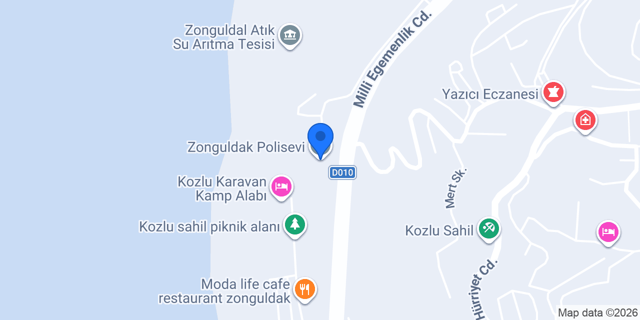 Zonguldak Polisevi konumu